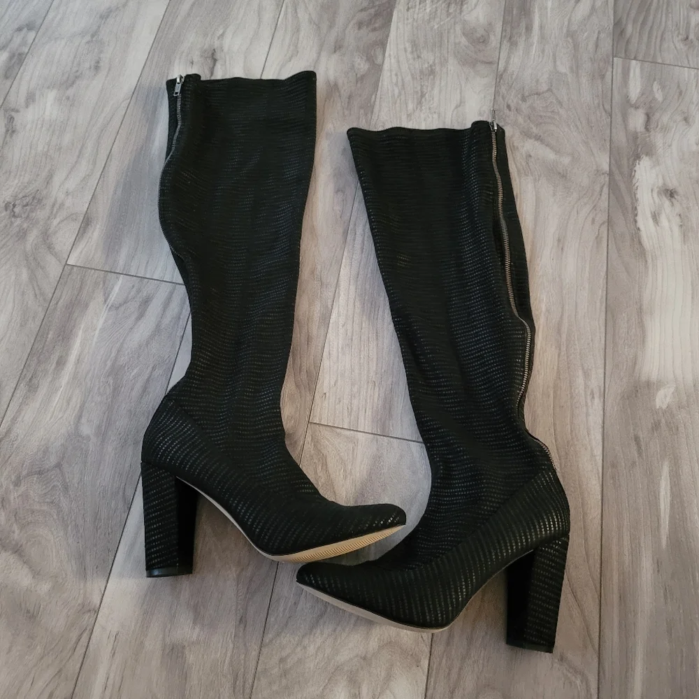 Nwot Nicole Ricci Over the Knee Boots size 10M